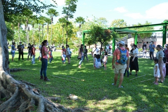 穿梭林間 岡山河堤公園設共融遊戲場