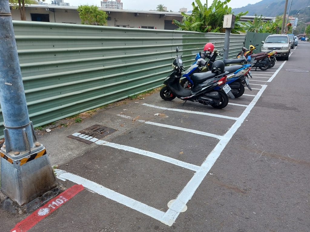 因應停車需求 壽山龍泉寺增設109機車停車格