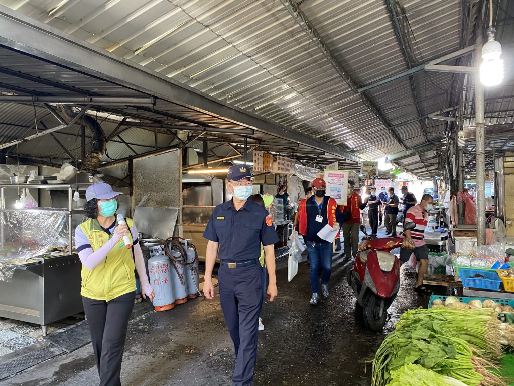 市場分流今日實施 上千人力配合警方稽查