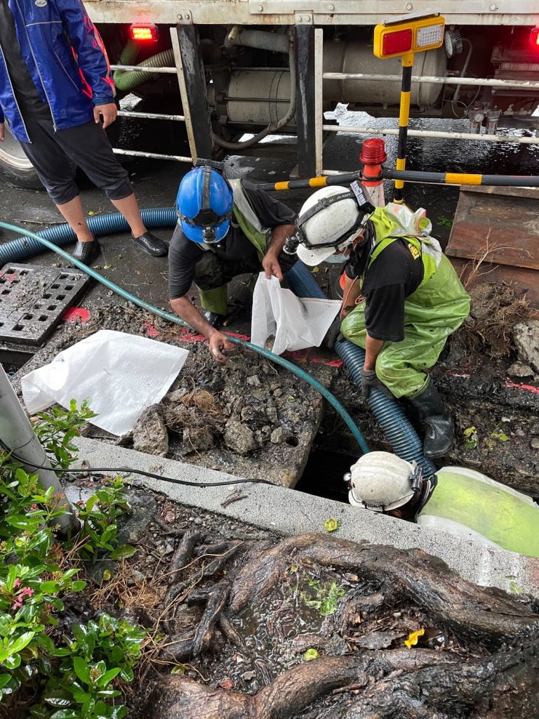 盧碧狂炸雨彈 高市水利局15座滯洪池排空因應