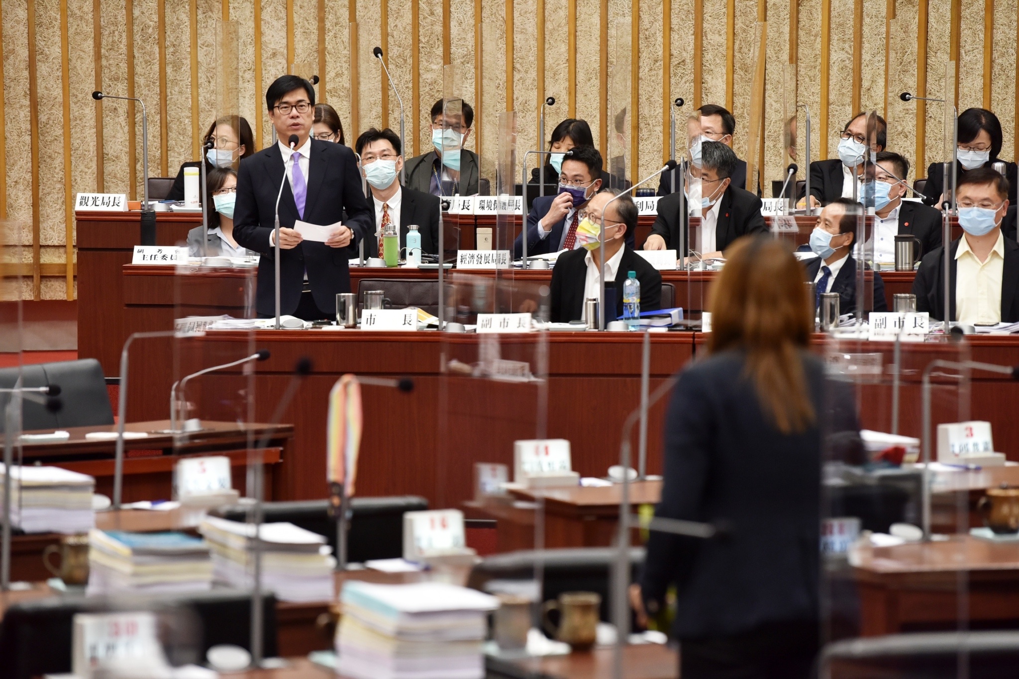 陳其邁施政報告 3黨團鎖定空汙、招商及監督