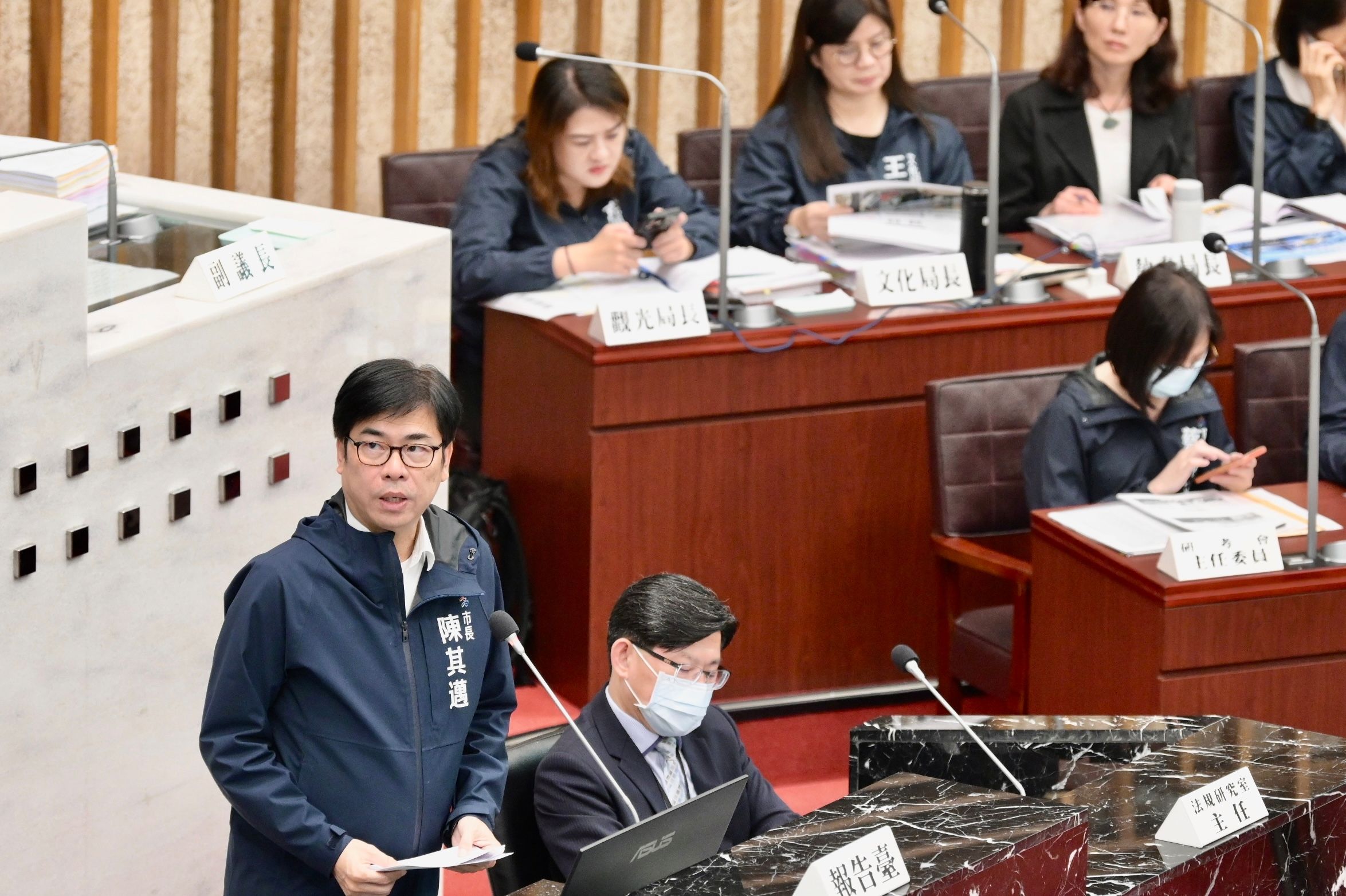 112年度總預算第1次追加減 陳其邁：堅持財政紀律