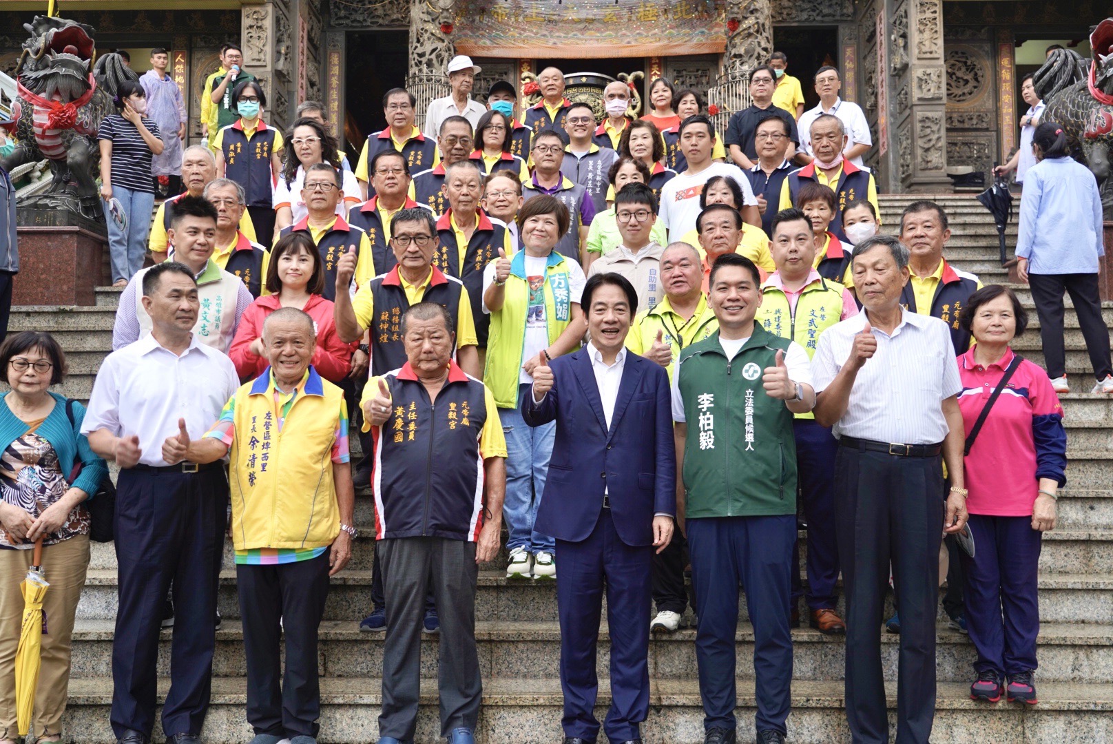 直搗鐵票區畫面曝光 韓國瑜愛吃的餃子店賴清德也來了