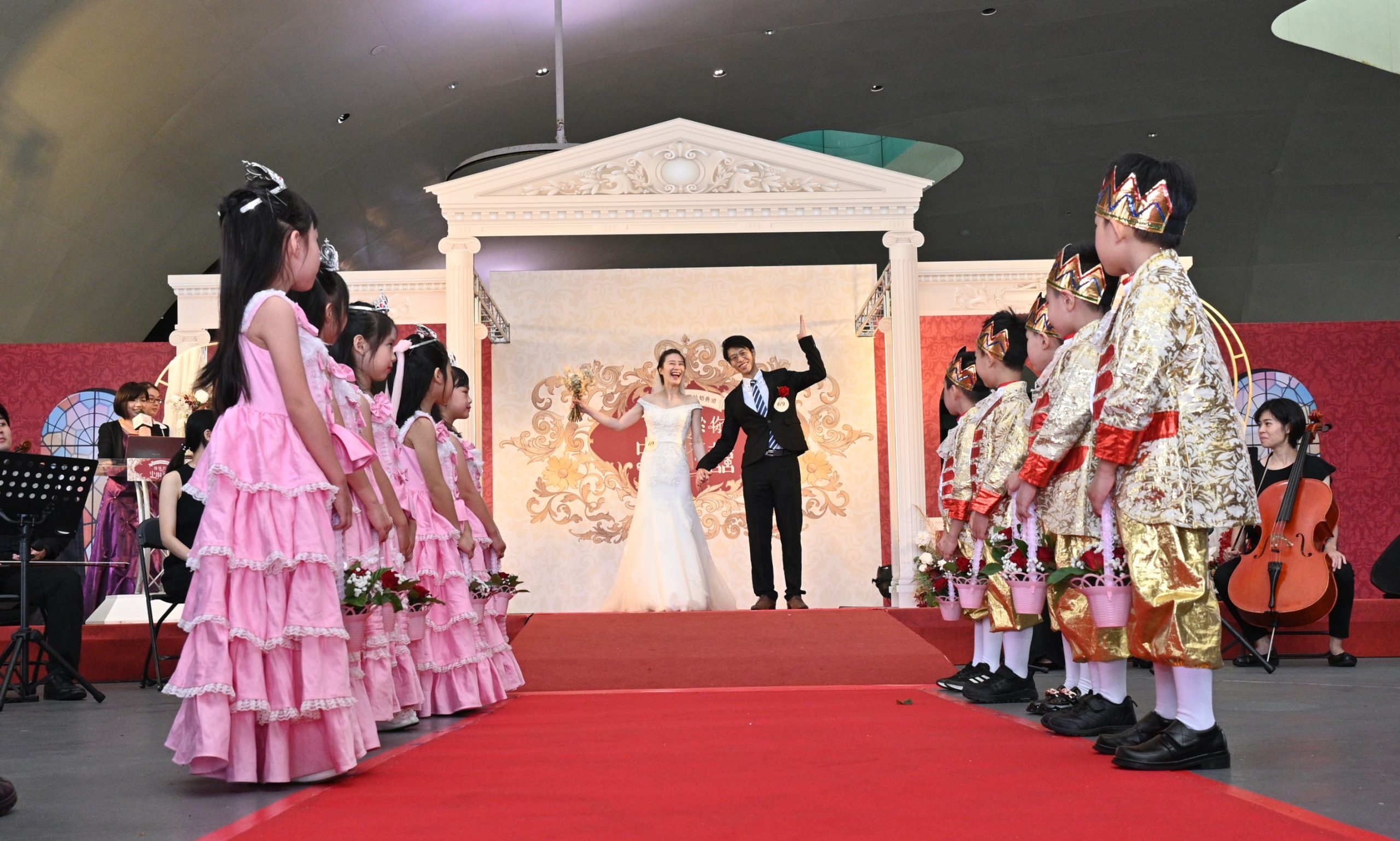 中鋼有囍！睽違3年再辦集團結婚67對新人共結連理