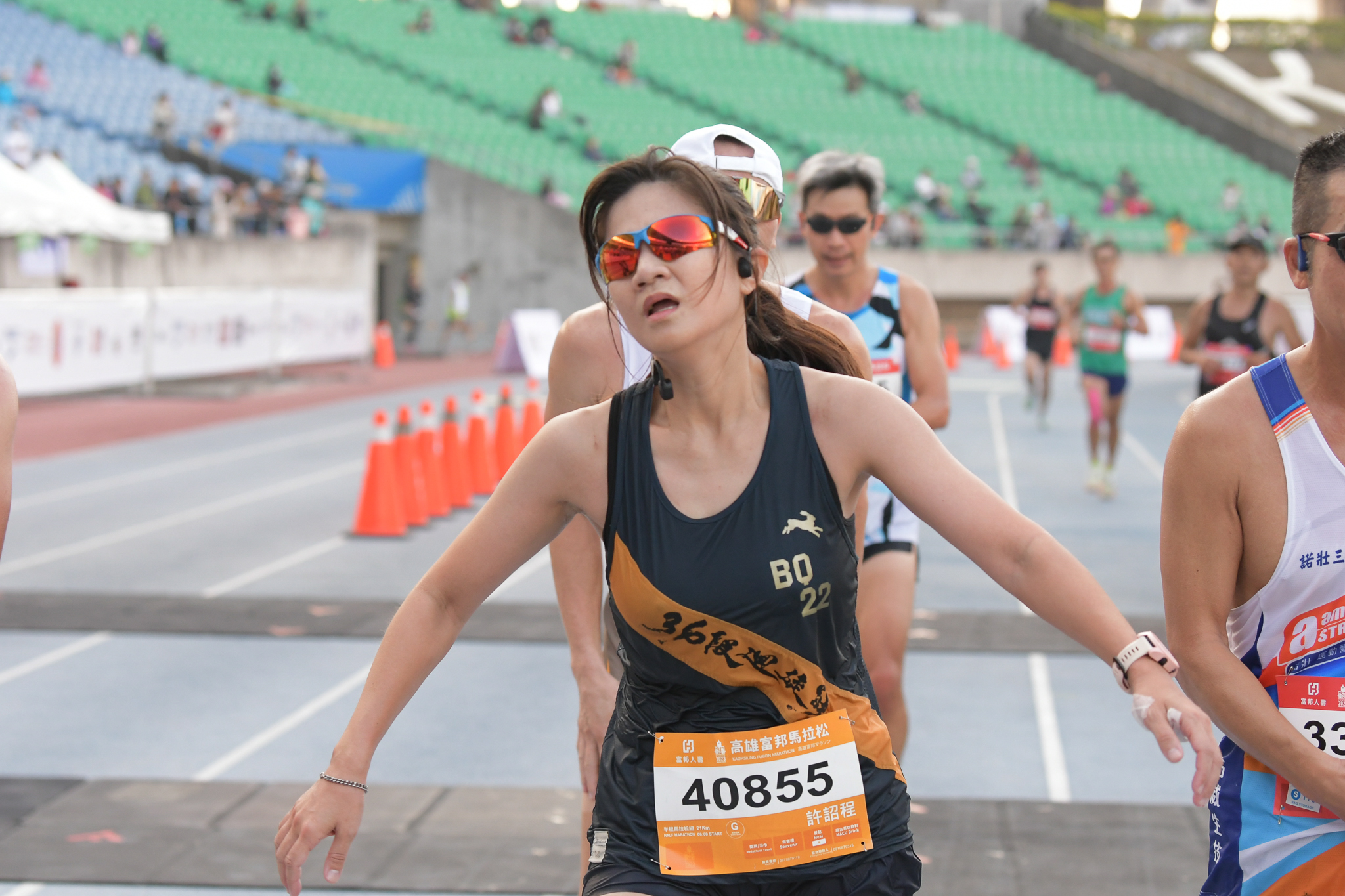 半馬國內女子冠軍許詔程。（運發局提供）