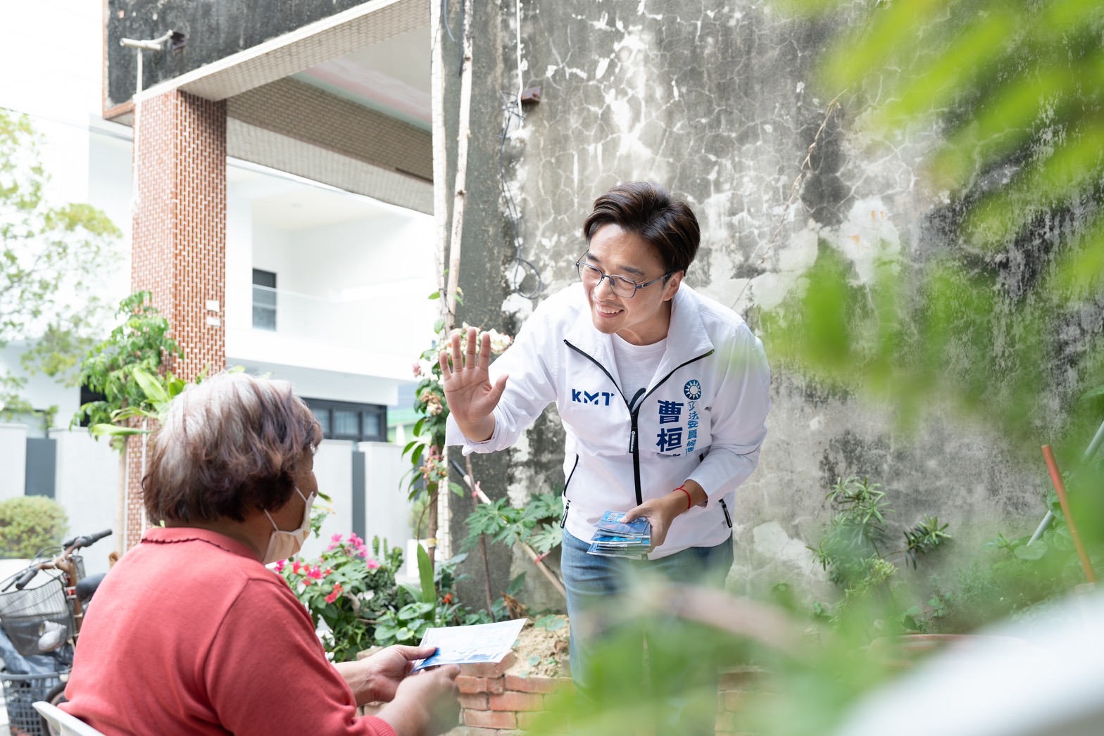 國民黨大岡山立委參選人曹桓榮。（競辦提供）