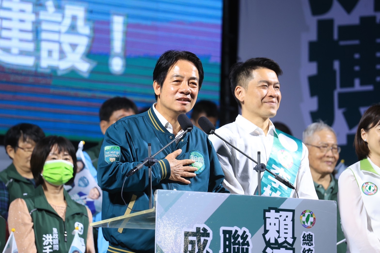 高雄立委參選人李柏毅競選總部成立。（競總提供）