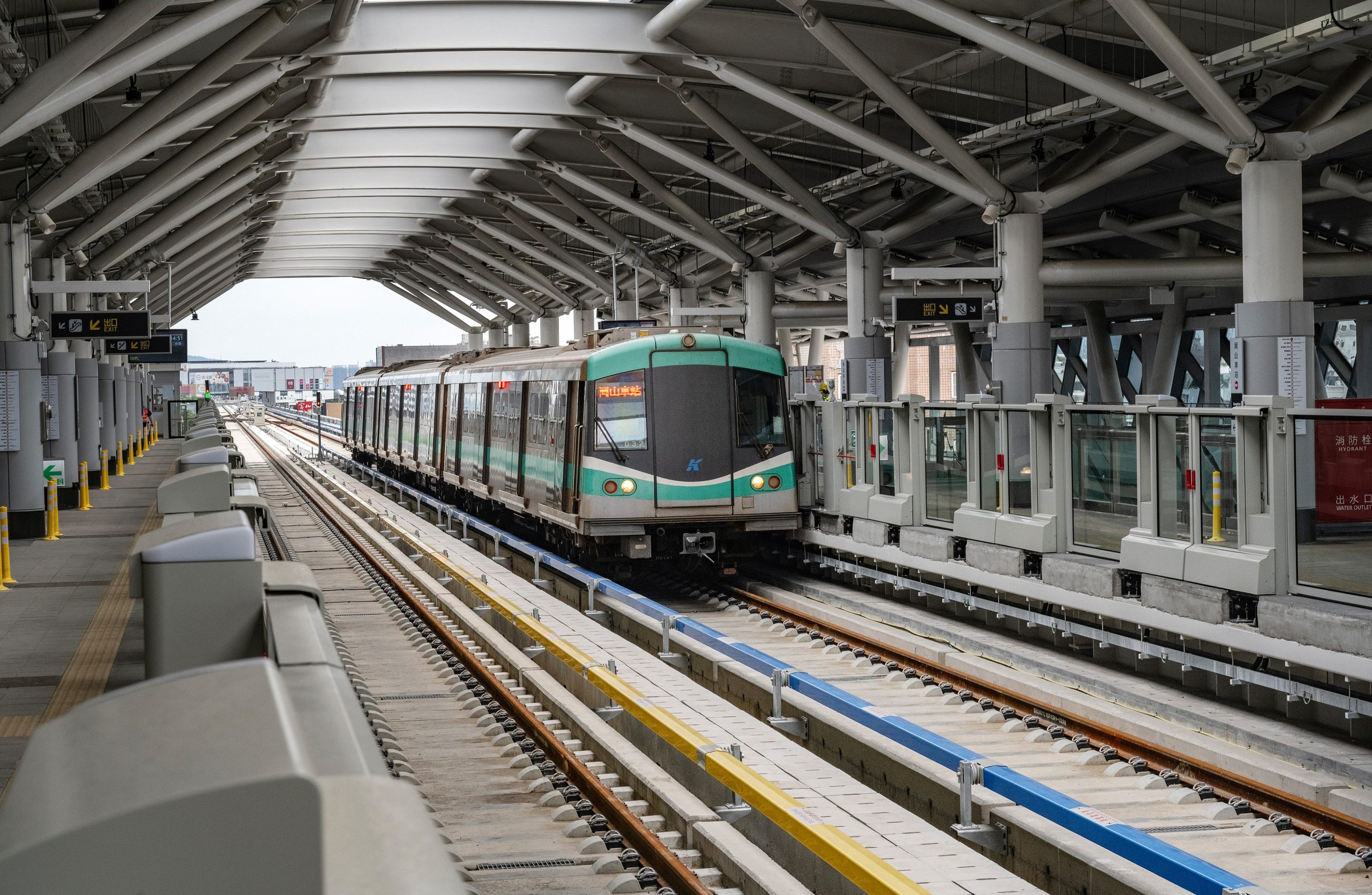 6月底試營運，高捷岡山高醫站至岡山車站獲營運許可