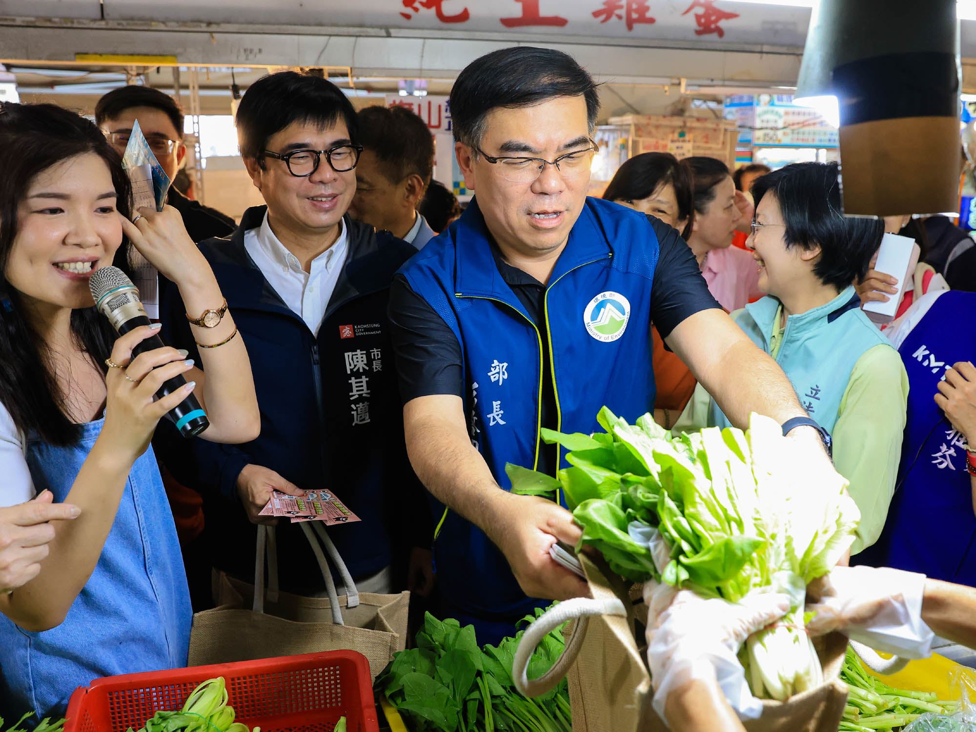 龍華市場響應無塑，估可減少13萬個塑膠袋減量20%