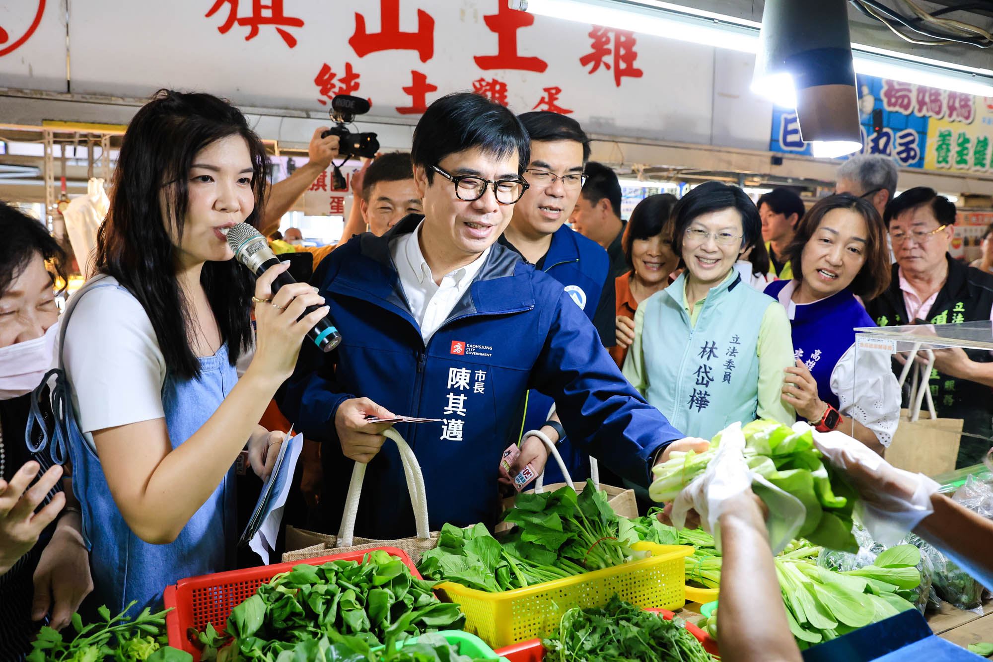 龍華市場響應無塑，估可減少13萬個塑膠袋減量20%