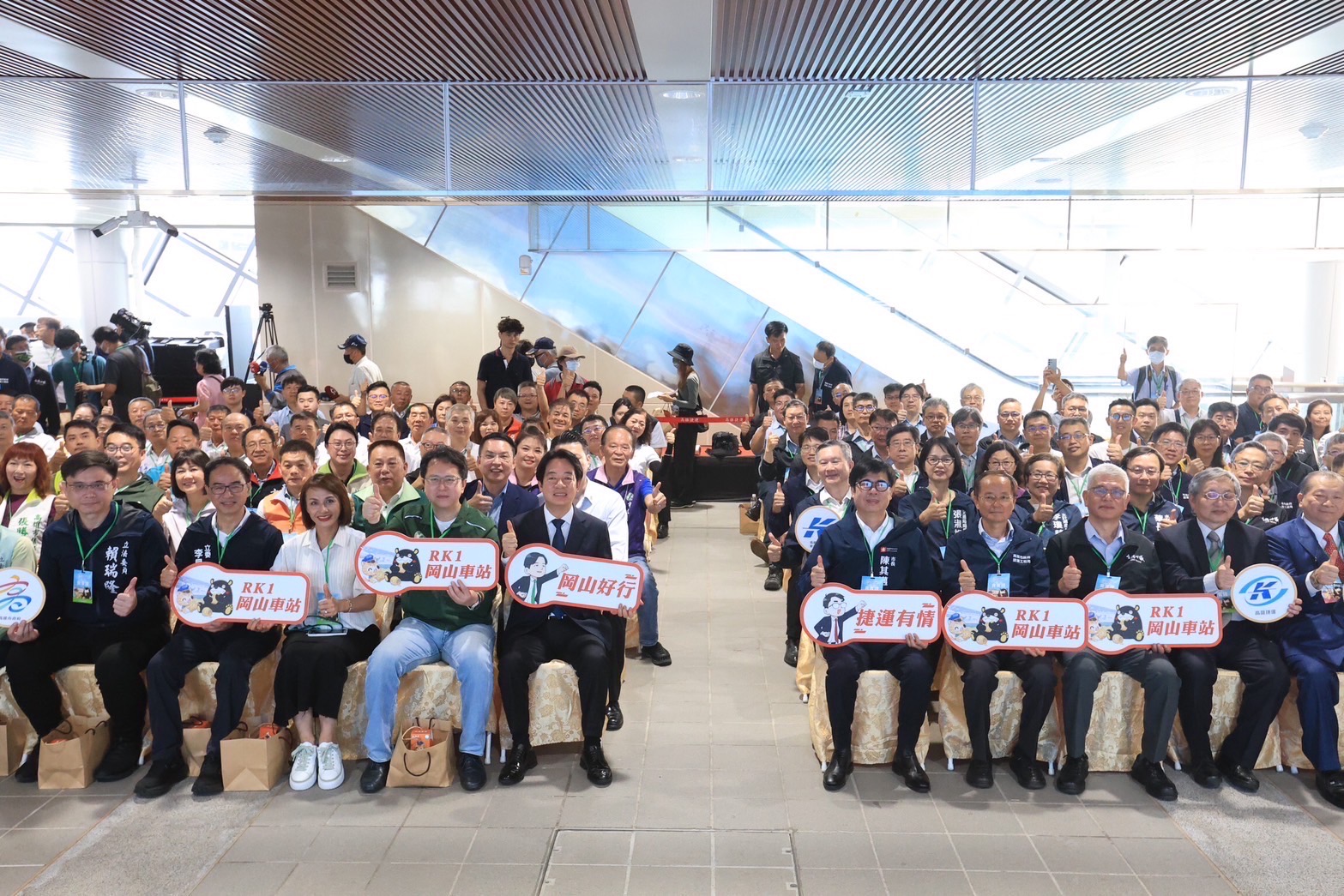 8月底免費搭乘！高雄捷運RK1岡山車站通車試營運